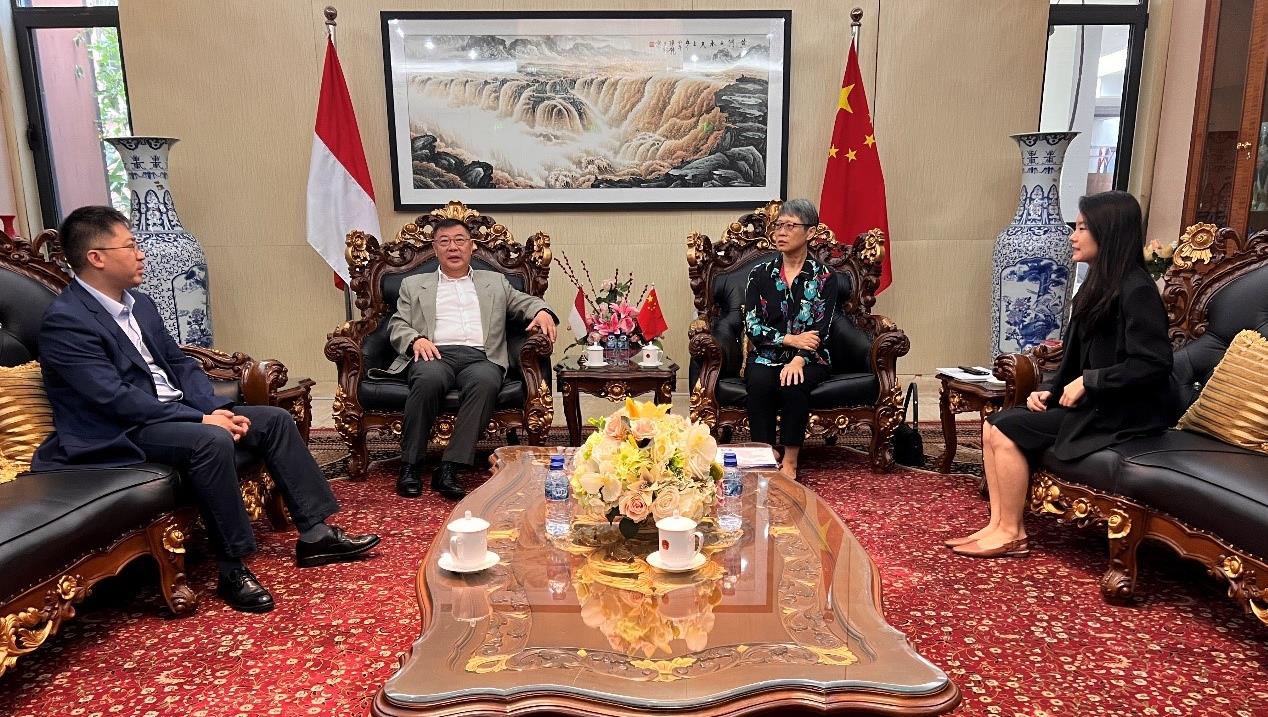 郑超常务副会长率工作组赴印度尼西亚访问